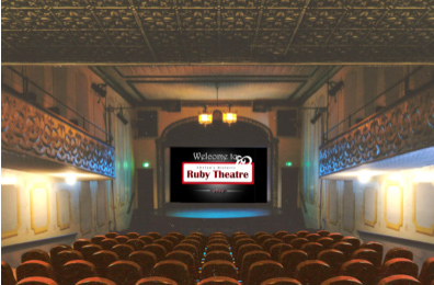 ruby theatre advertising