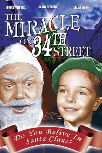 “Miracle on 34th Street” (1955) free matinee sponsored by Bear Foods