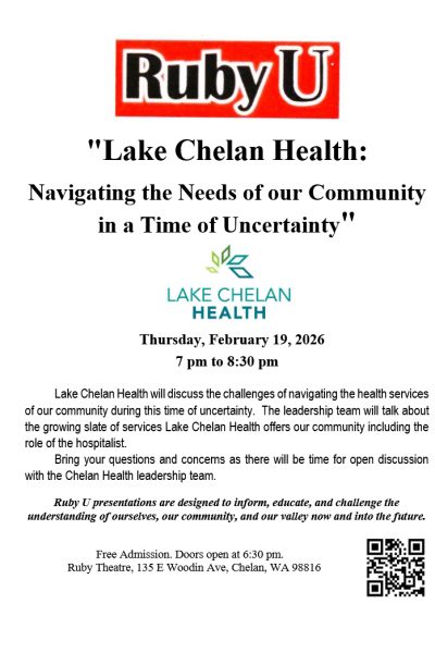 Ruby U: Lake Chelan Health: Navigating the Needs of Our Community in a Time of Uncertainty